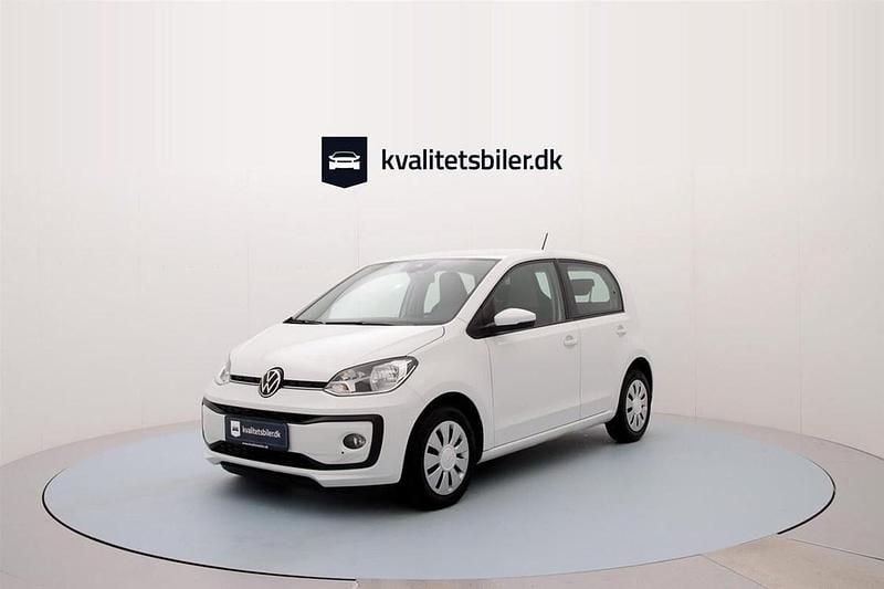 Hvid Brugt 2018 VW up! Move Hatchback | 74.900 kr. (Fair pris) - Billede 1/4