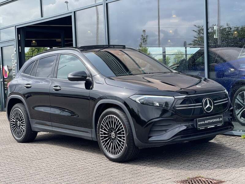 Sort Brugt 2022 Mercedes EQA250 AMG line SUV | 299.700 kr. (Fair pris) - Billede 1/2