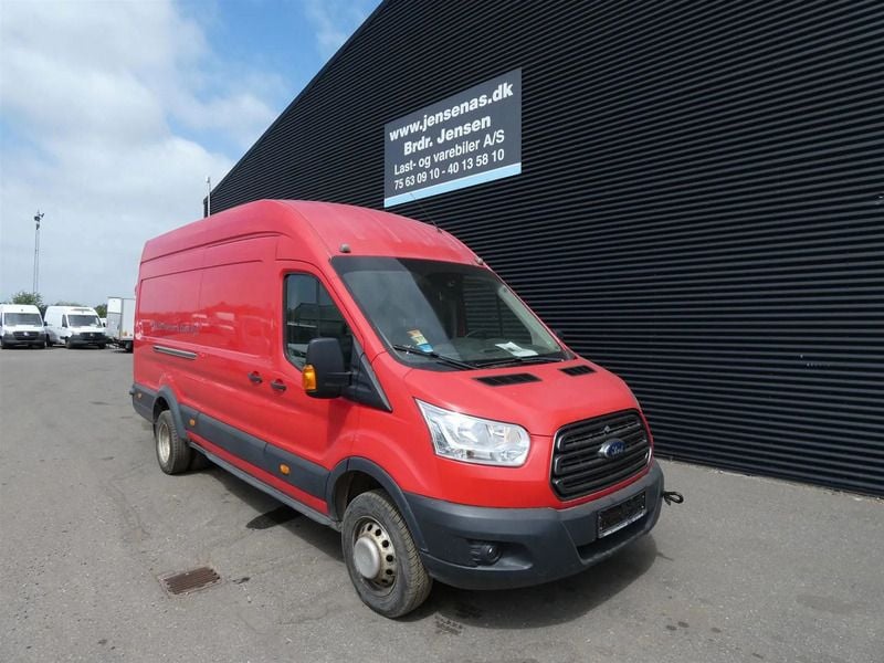 Rød Brugt 2015 Ford Transit Trend Van | 59.800 kr. - Billede 1/4