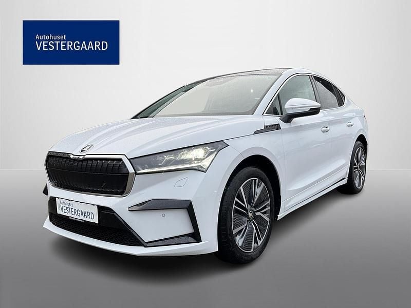 Hvid Brugt 2024 Skoda Enyaq iV SUV | 379.500 kr. (Fair pris) - Billede 1/4