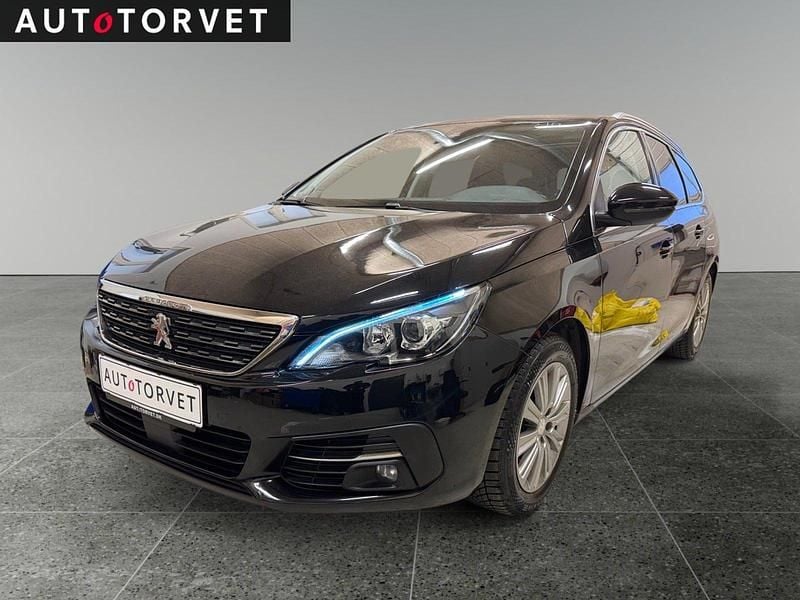 Sort Brugt 2018 Peugeot 308 Allure Sky Stationcar | 84.700 kr. (Fair pris) - Billede 1/4