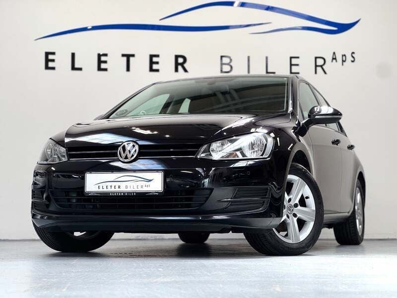 Sortmetal Brugt 2014 VW Golf VII Comfortline Hatchback | 109.900 kr. (God pris) - Billede 1/4