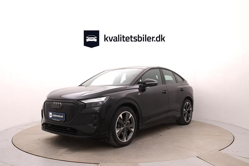 Sortmetal Brugt 2023 Audi Q4 Sportback e-tron S-Line SUV | 274.900 kr. (Super pris) - Billede 1/4