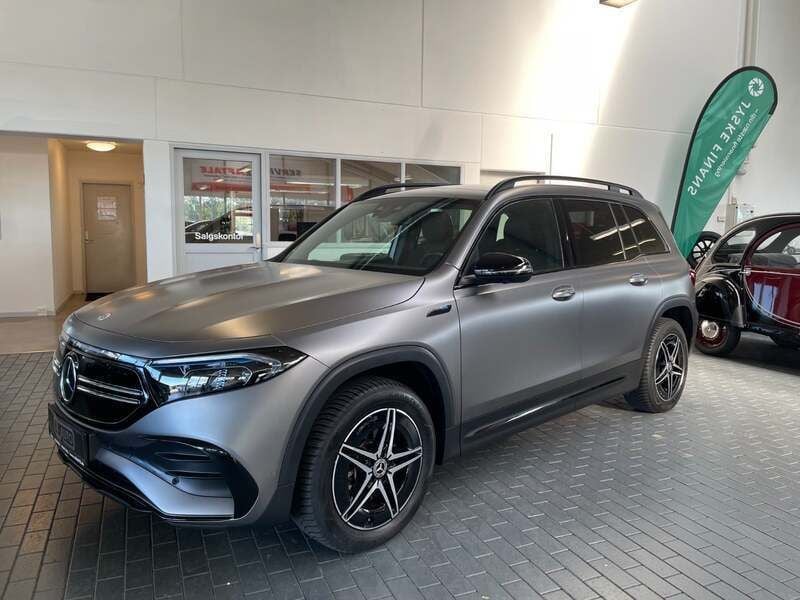 Grå Brugt 2022 Mercedes EQB350 AMG line SUV | 389.800 kr. (Dyr) - Billede 1/4