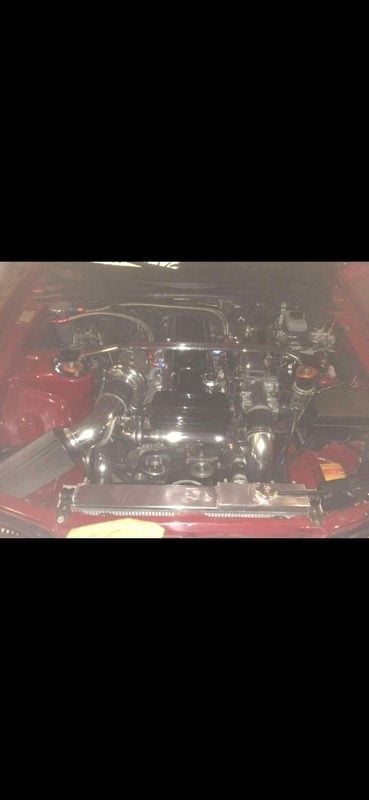 Brugt Toyota Supra 623 HK (458 kW) 1993 Rød Coupe