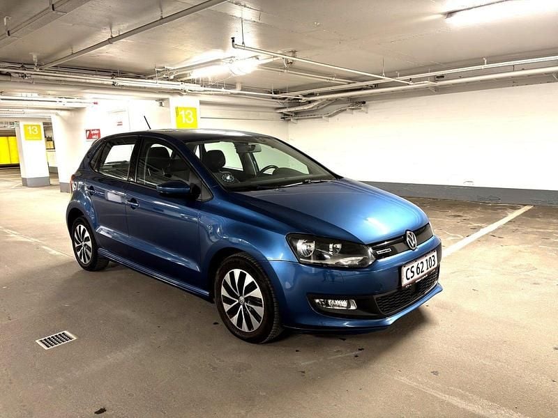 Brugt VW Polo Trendline 95 HK (69 kW) 2017 Blåmetal Hatchback