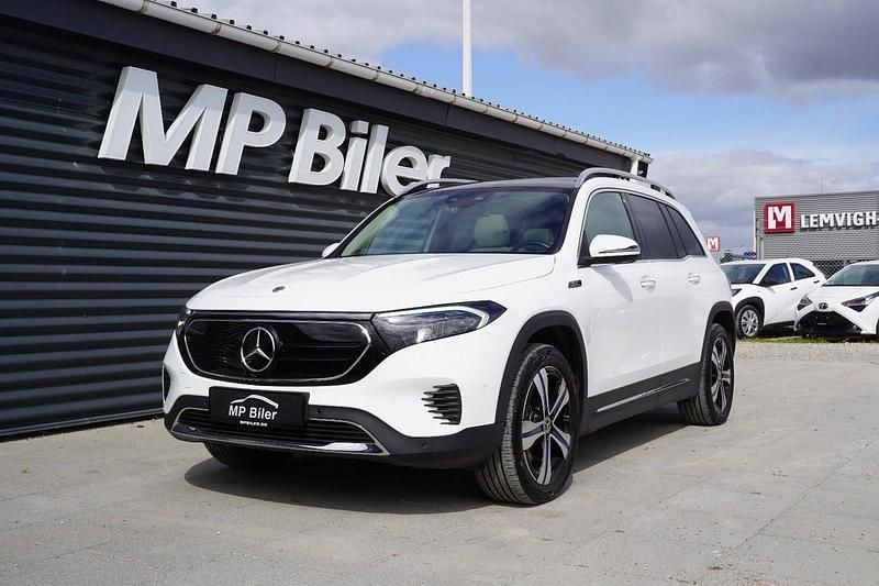 Hvid Brugt 2022 Mercedes EQB300 Progressive SUV | 319.800 kr. (Fair pris) - Billede 1/4