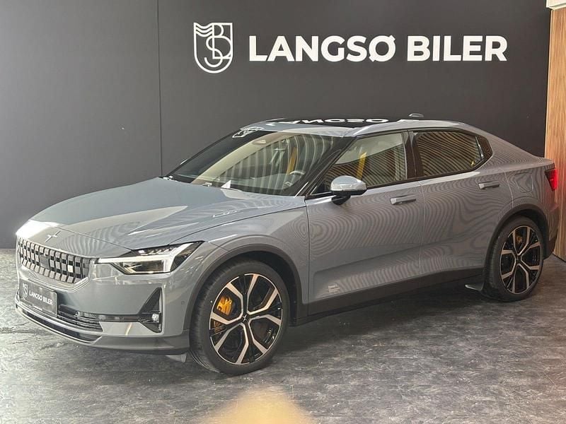 Gråmetal Brugt 2023 Polestar 2 Performance Sedan | 349.500 kr. (Fair pris) - Billede 1/4
