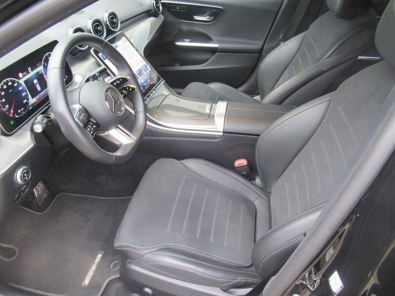 Obsidiansort metallak Brugt 2023 Mercedes C220 Avantgarde Stationcar | 509.990 kr. - Billede 1/3