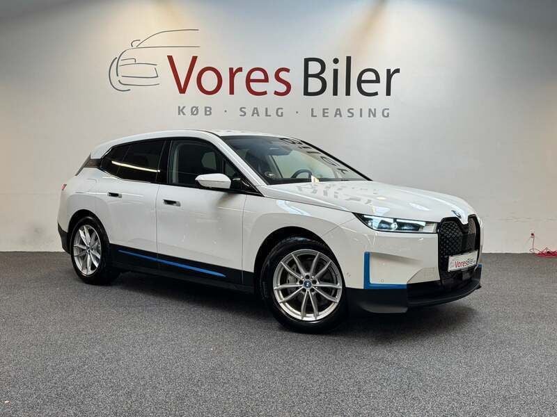 Hvid Brugt 2022 BMW iX SUV | 399.900 kr. (Super pris) - Billede 1/4