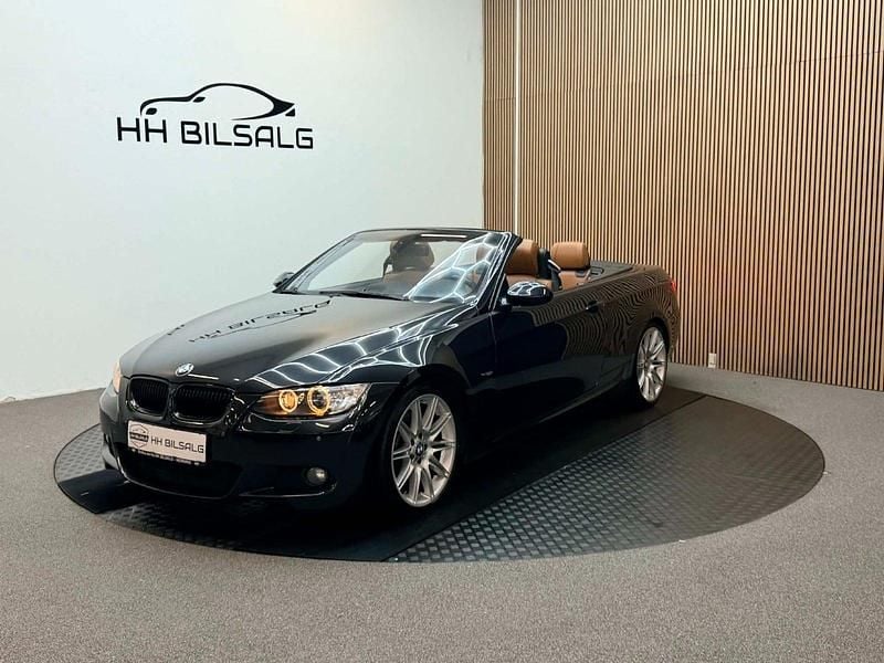 Sort Brugt 2008 BMW 335 Cabriolet M Sport Cabriolet | 299.700 kr. - Billede 1/4