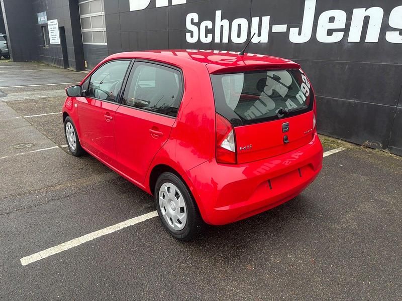 Brugt Seat Mii Style 60 HK (44 kW) 2015 Rød Hatchback