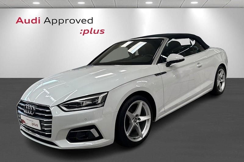 Hvidmetal Brugt 2019 Audi A5 Cabriolet Sport Cabriolet | 499.900 kr. (Fair pris) - Billede 1/4