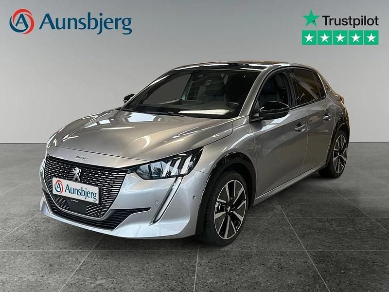 Grå metal Brugt 2022 Peugeot e-208 GTi Hatchback | 138.500 kr. (Fair pris) - Billede 1/4