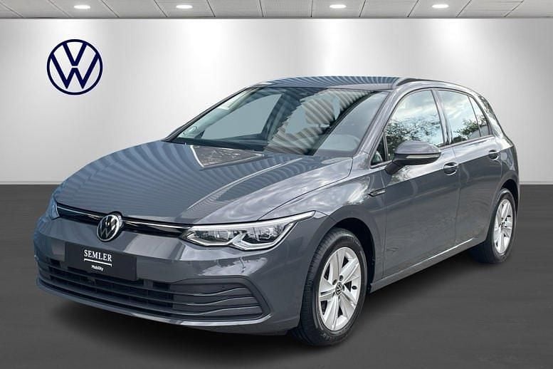 Gråmetal Brugt 2020 VW Golf VIII Life Hatchback | 199.900 kr. (Lidt for dyr) - Billede 1/4
