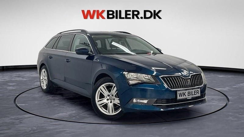 Blåmetal Brugt 2018 Skoda Superb Active Stationcar | 139.800 kr. (Fair pris) - Billede 1/4