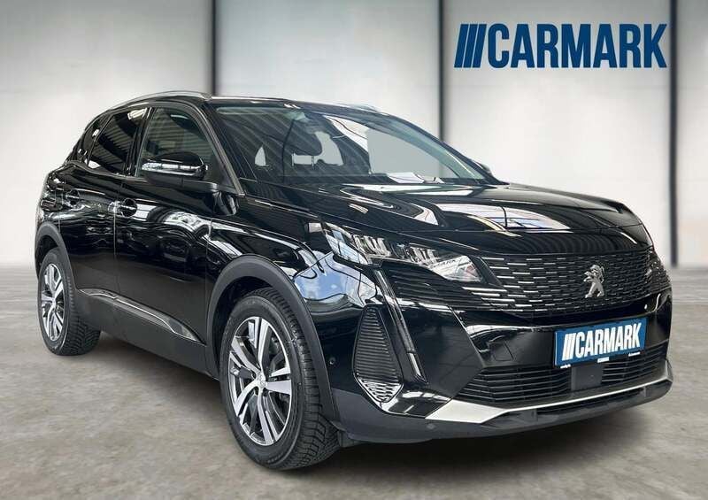 Sortmetal Brugt 2021 Peugeot 3008 Allure Hatchback | 179.800 kr. (God pris) - Billede 1/4