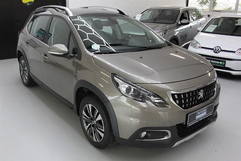 Grå Brugt 2017 Peugeot 2008 Allure Sky SUV | 104.900 kr. (God pris) - Billede 1/4
