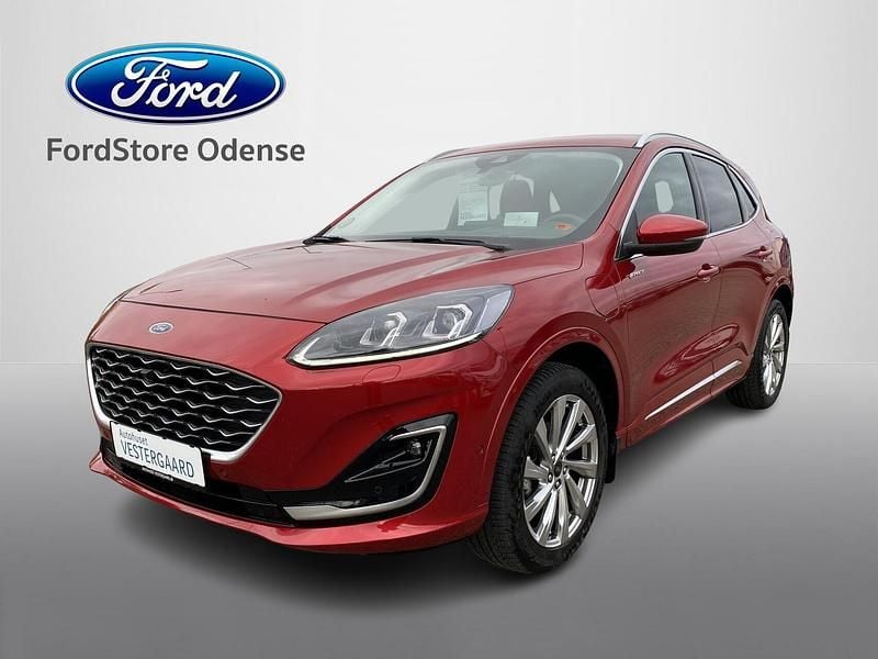 Rød Brugt 2023 Ford Kuga Vignale SUV | 294.600 kr. (Lidt for dyr) - Billede 1/4