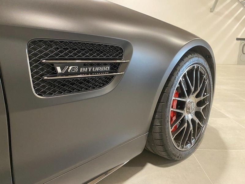 Brugt Mercedes AMG GT AMG 557 HK (409 kW) 2018 Sortmetal Cabriolet