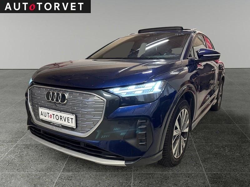 Blåmetal Brugt 2021 Audi Q4 e-tron Advanced SUV | 197.700 kr. (Super pris) - Billede 1/4