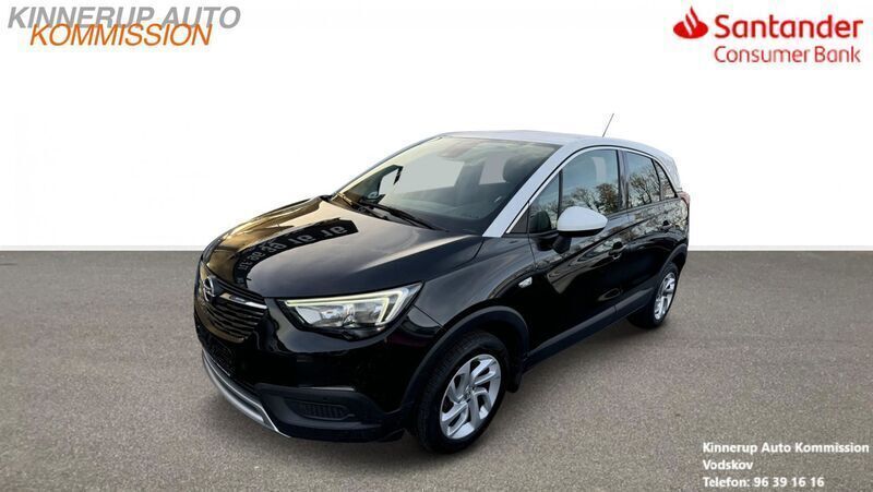 Sort Brugt 2019 Opel Crossland X Innovation SUV | 94.900 kr. (Fair pris) - Billede 1/4