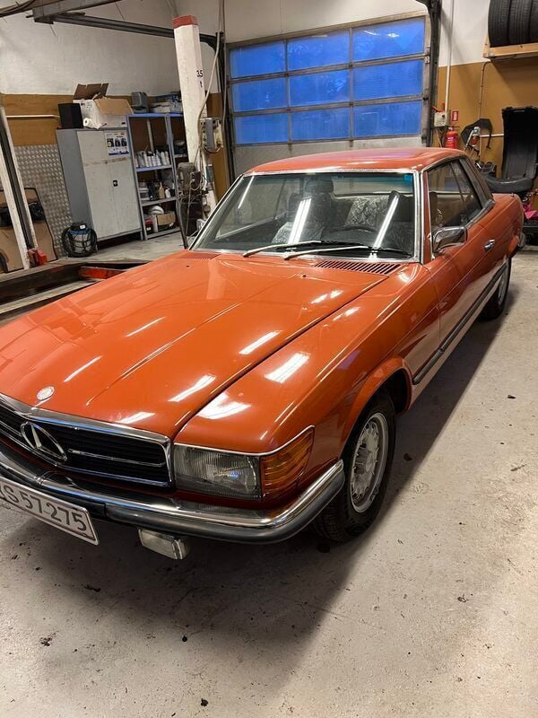 Orange Brugt 1975 Mercedes 280 | 110.000 kr. - Billede 1/4