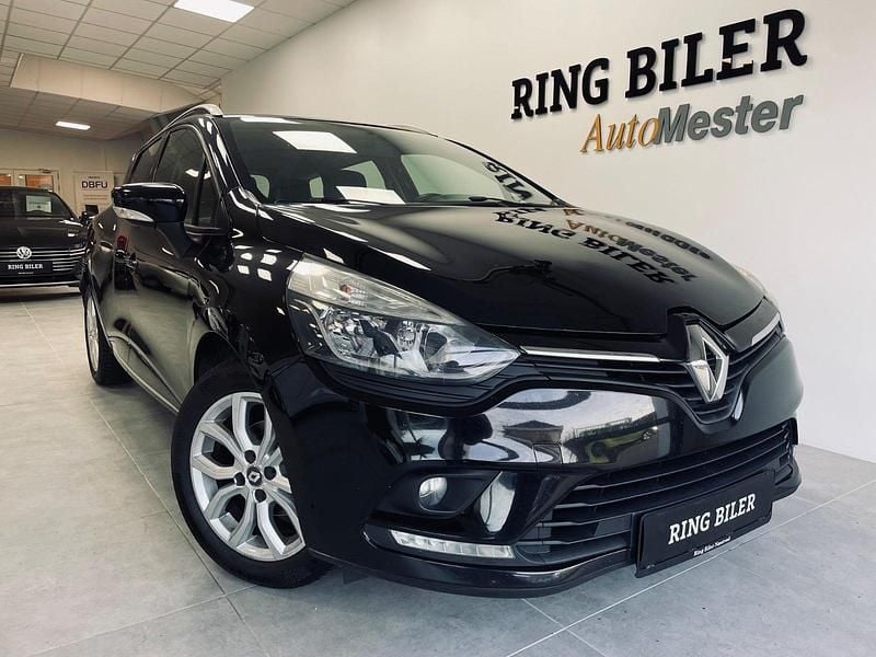 Sortmetal Brugt 2017 Renault Clio GrandTour Zen Stationcar | 69.800 kr. (Fair pris) - Billede 1/4