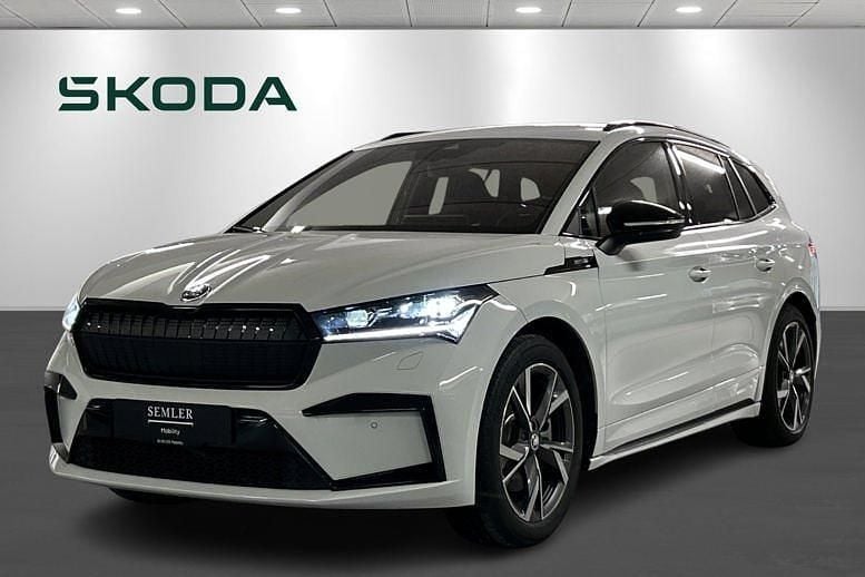 Brugt 2024 Skoda Enyaq iV SportLine SUV | 374.900 kr. (Fair pris) - Billede 1/4
