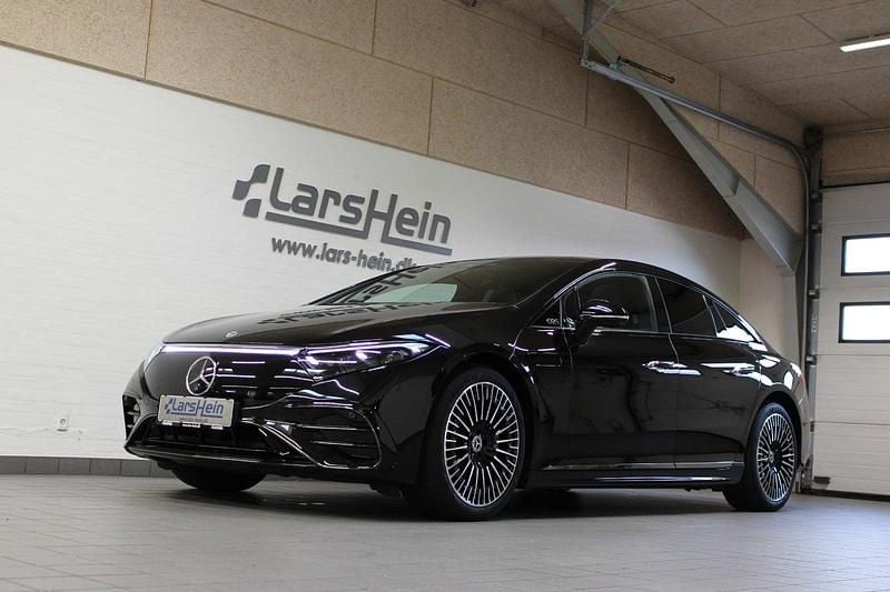 Sortmetal Brugt 2022 Mercedes EQS450+ AMG line Hatchback | 659.800 kr. (Super pris) - Billede 1/4
