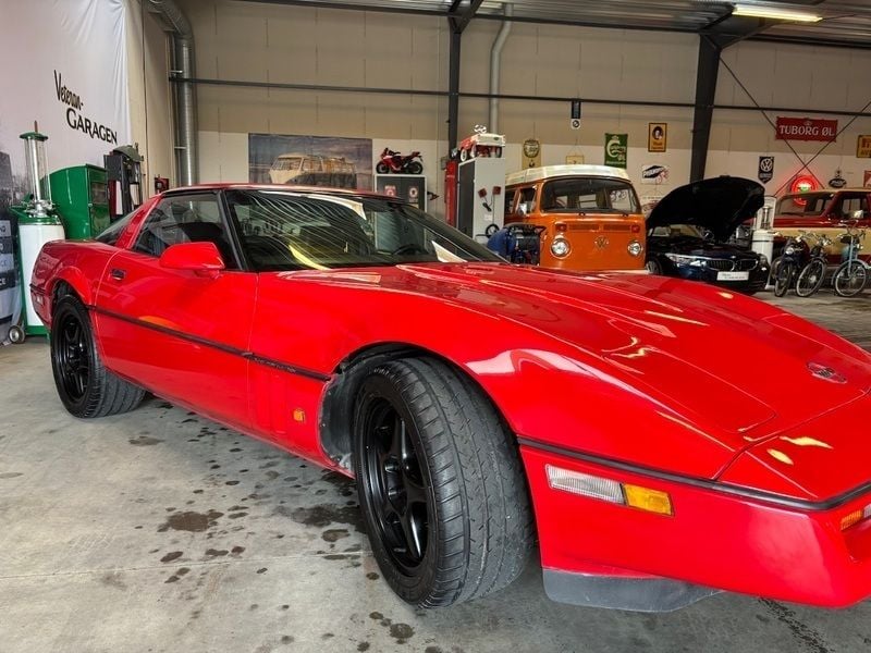 Brugt Chevrolet Corvette C4 1990 Rød