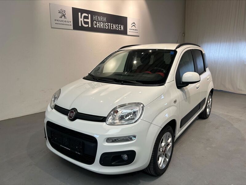 Hvid Brugt 2014 Fiat Panda Lounge Hatchback | 39.900 kr. (God pris) - Billede 1/4