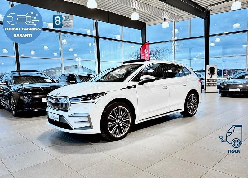 Hvidmetal Brugt 2025 Skoda Enyaq iV LAURIN & KLEMENT SUV | 389.700 kr. (Lidt for dyr) - Billede 1/4