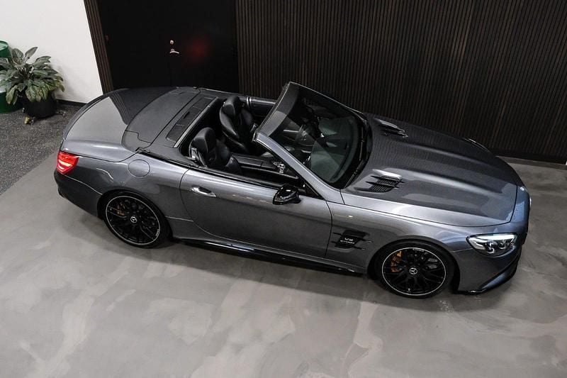 Brugt Mercedes SL63 AMG AMG 585 HK (430 kW) 2018 Gråmetal Cabriolet