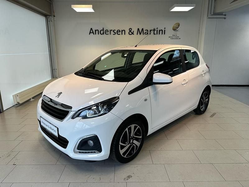 Hvid Brugt 2019 Peugeot 108 Allure+ Hatchback | 79.800 kr. (Fair pris) - Billede 1/4