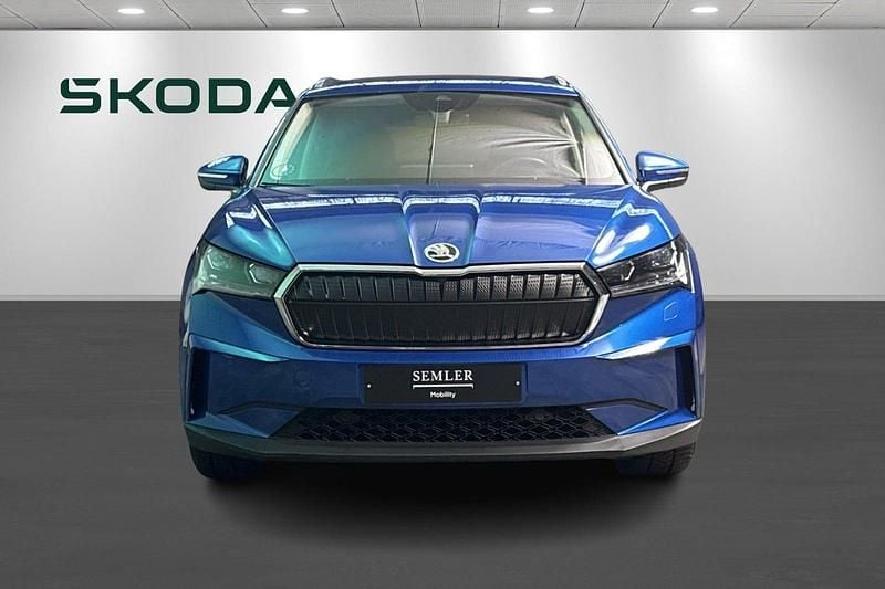Brugt Skoda Enyaq iV 210 kW (286 HK) 2024 Blåmetal SUV