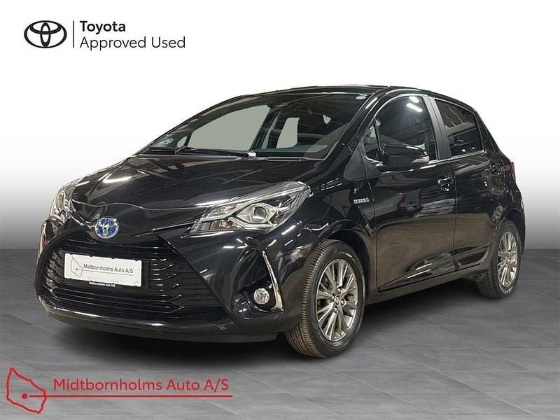 Sort Brugt 2017 Toyota Yaris Hybrid H2 Hatchback | 124.900 kr. (Lidt for dyr) - Billede 1/3
