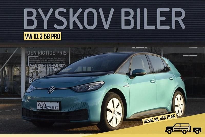 Turkismetal Brugt 2021 VW ID.3 Pro Hatchback | 157.995 kr. (Fair pris) - Billede 1/4