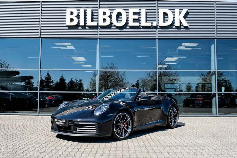 Sortmetal Brugt 2020 Porsche 911 Carrera 4S Cabriolet Cabriolet | 15.497 kr. - Billede 1/4