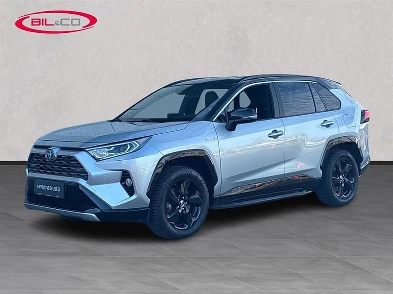 Brugt Toyota RAV4 Hybrid H3 Style 218 HK (160 kW) 2019 2qy1d6 zircon silver/218 atti SUV
