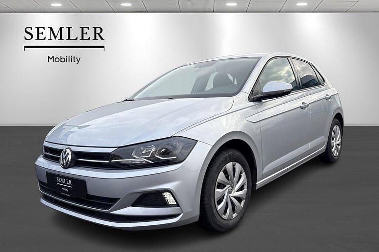 Sølvmetal Brugt 2018 VW Polo Comfortline Hatchback | 119.900 kr. (Fair pris) - Billede 1/4