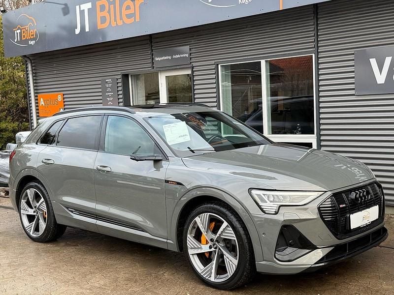 Brugt Audi e-tron Black Edition 300 kW (408 HK) 2021 Gråmetal SUV
