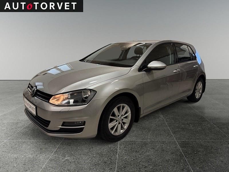 Sølvmetal Brugt 2013 VW Golf VII Comfortline Hatchback | 49.700 kr. (Fair pris) - Billede 1/4