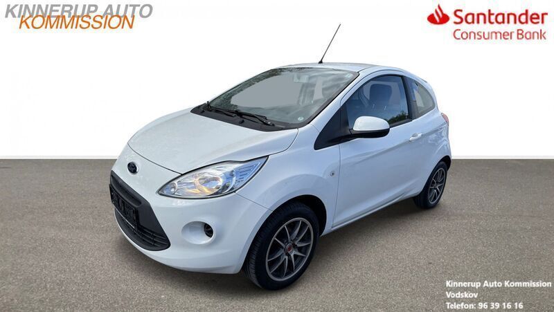 Hvid Brugt 2012 Ford Ka Trend+ Hatchback | 24.900 kr. (God pris) - Billede 1/4