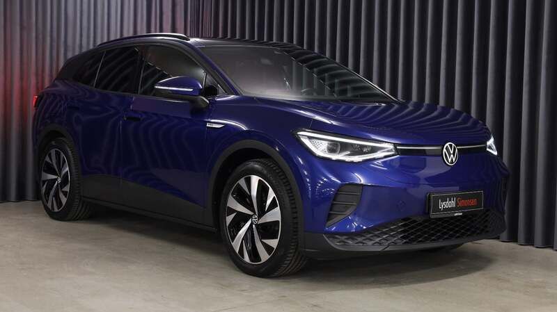 Blåmetal Brugt 2021 VW ID.4 Pro Performance SUV | 269.900 kr. (Lidt for dyr) - Billede 1/4