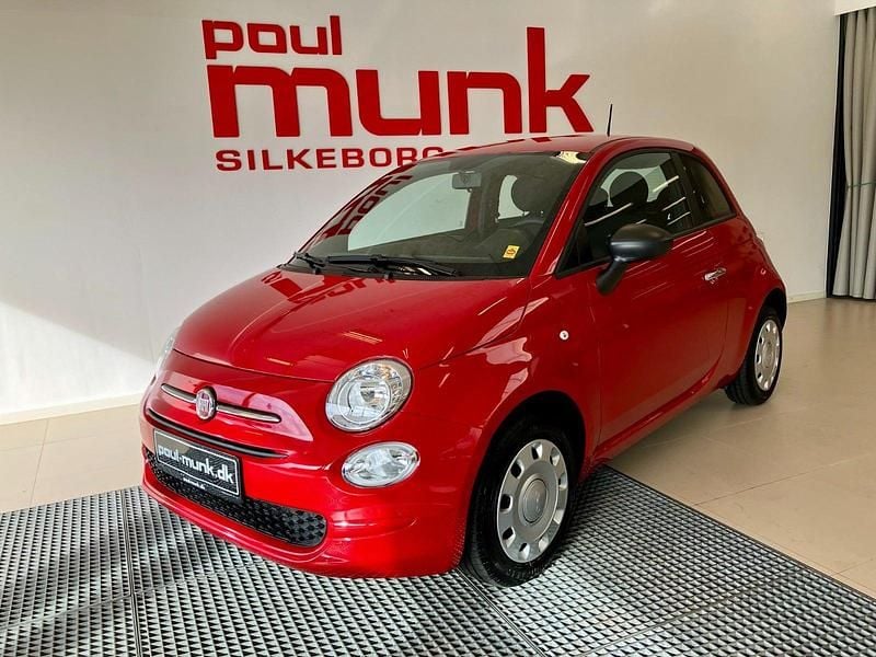 Rød Brugt 2024 Fiat 500 | 134.990 kr. (Fair pris) - Billede 1/4