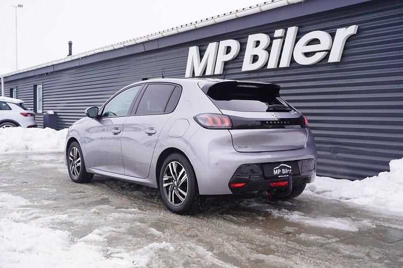 Brugt Peugeot 208 100 HK (73 kW) 2021 Sølvmetal Hatchback