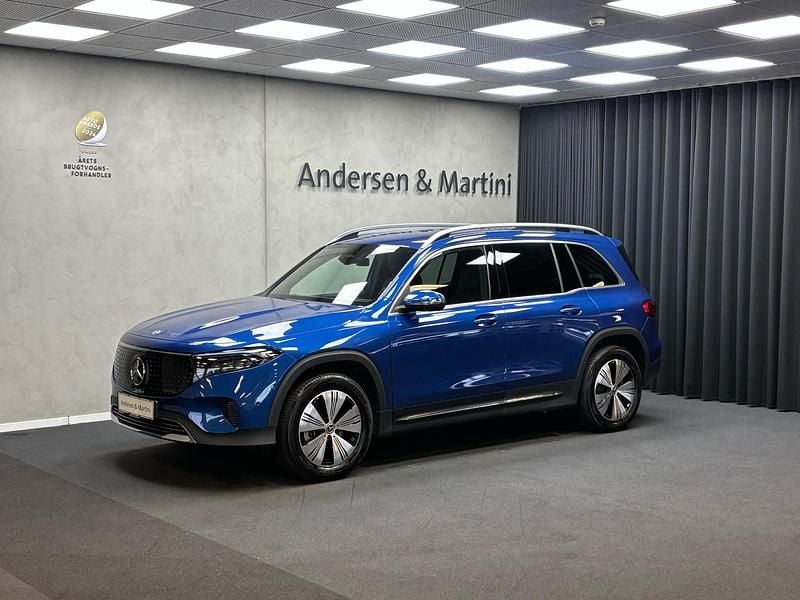 Spektralblue Brugt 2024 Mercedes EQB300 Progressive SUV | 364.700 kr. (Lidt for dyr) - Billede 1/4