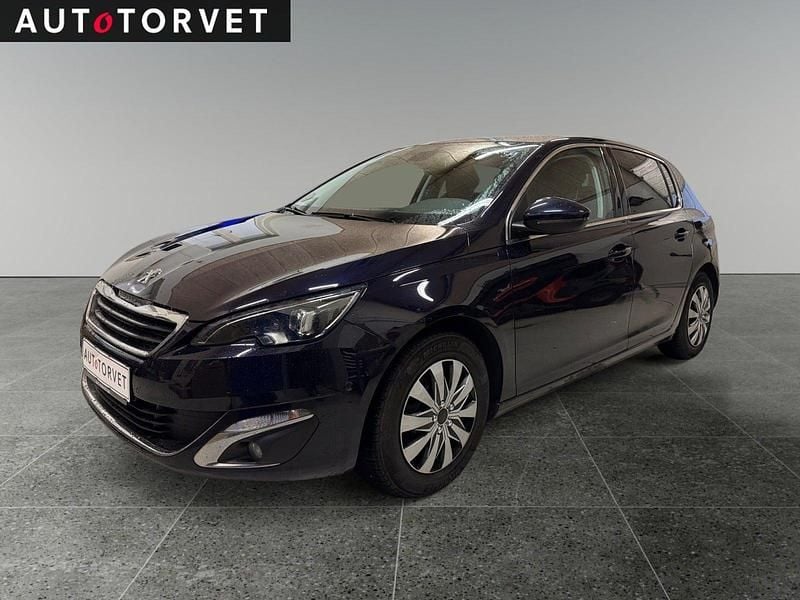 Mørkblå Brugt 2016 Peugeot 308 Allure Sky Hatchback | 67.700 kr. (Fair pris) - Billede 1/4