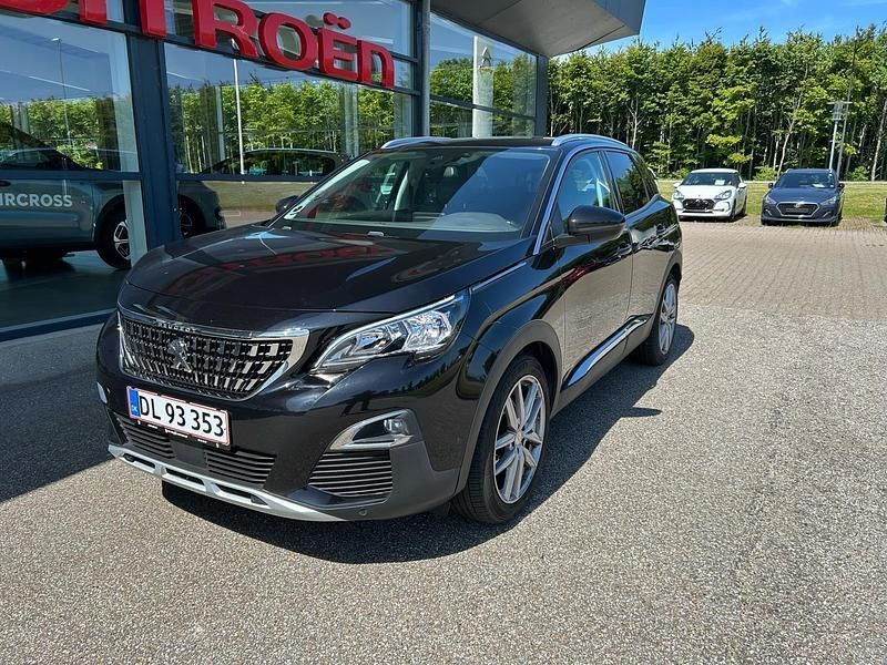 Sort metal Brugt 2018 Peugeot 3008 SUV | 154.900 kr. (Lidt for dyr) - Billede 1/4